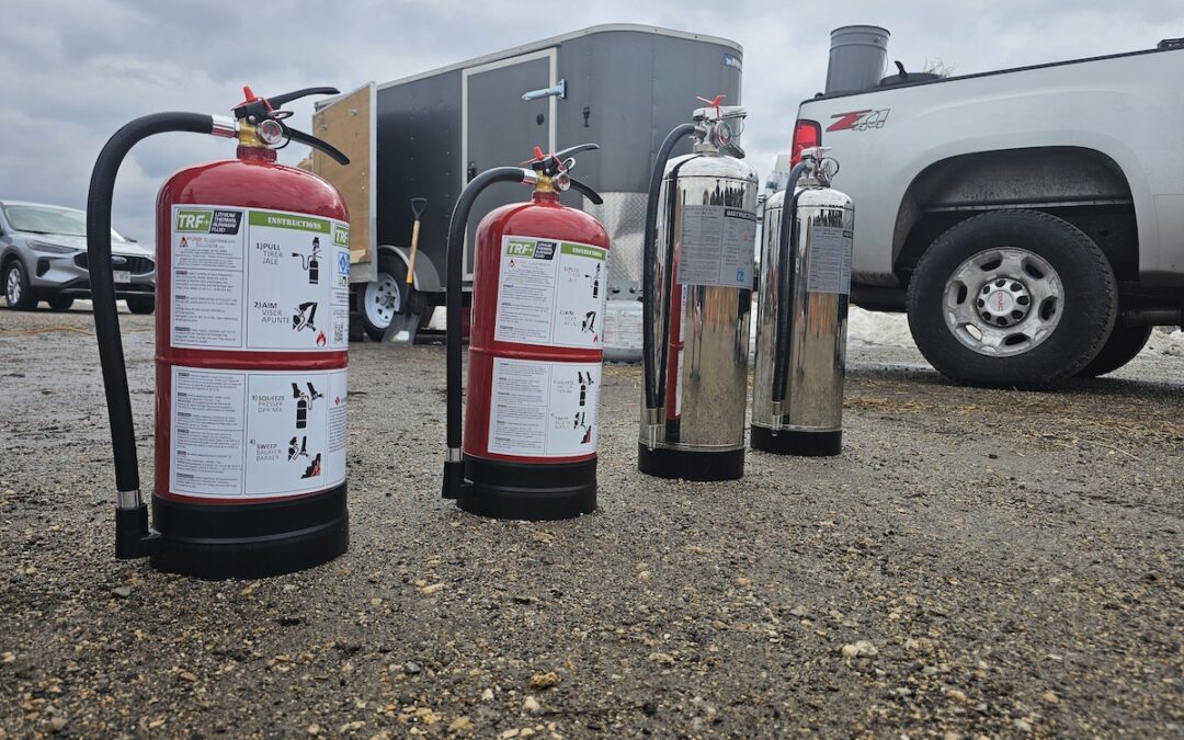 Fire Suppression Solutions Hosts Live Demonstrationof TRF+ Fire Suppressant in West Bend, WI