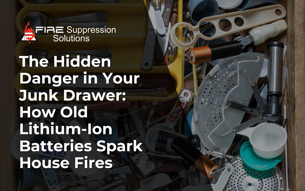 homeowners-junk-drawer-battery-fires The Hidden Danger in Your Junk Drawer: How Old Lithium-Ion Batteries Spark House Fires