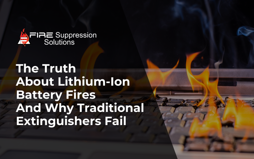 The Truth About Lithium-Ion Battery Fires and Why Traditional Extinguishers Fail