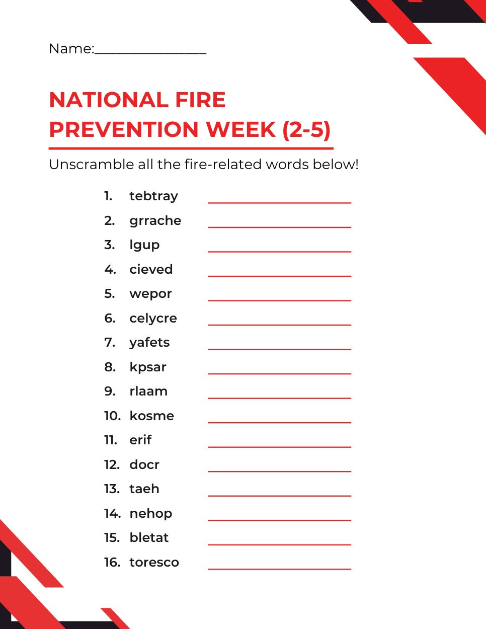 Word Scramble