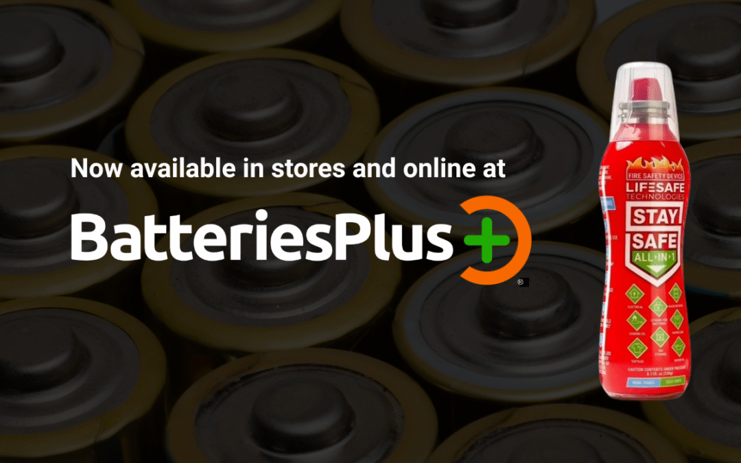 StaySafe All-In-One™ Portable Fire Safety Device Now Available at Batteries Plus Stores Nationwide